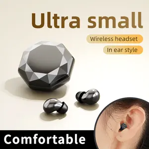 MSHUKCOE Invisible Sleep Headphones, Sleep Earbuds for Side Sleepers, Comfortable Noise Blocking Sleep Earphones,Bluetooth 5.4 Wireless Earbuds, in-Ear Ear Buds for Sleeping,Driving,Cycling