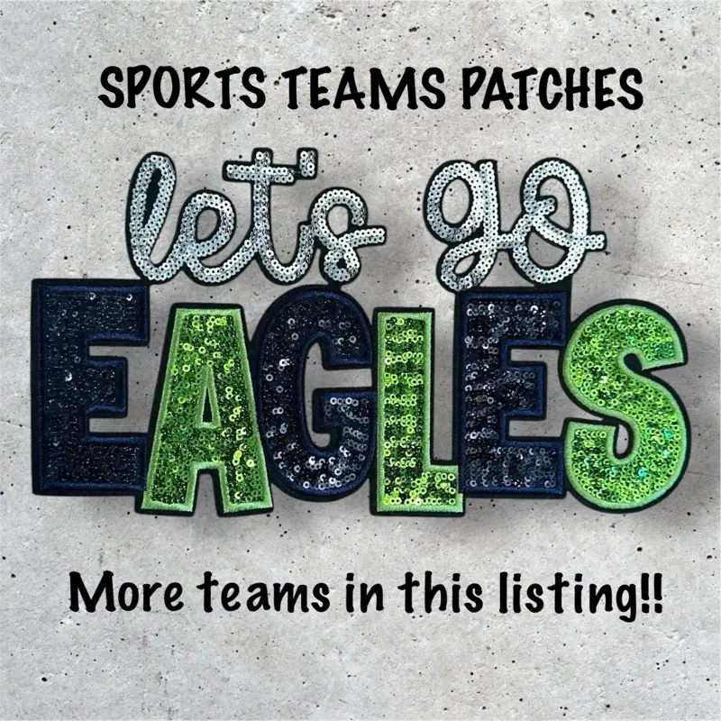 Sports Sequin Patch Sports Sequin Patch