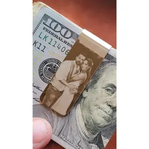 Custom Photo Money Clip | Personalized Laser Engraved Wallet