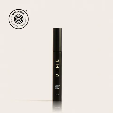 DIME Eyelash Boost Serum – Peptide Lash Serum for Longer, Fuller Looking Lashes (Conditioning, Clean, Vegan) 0.20 oz / 6 ml