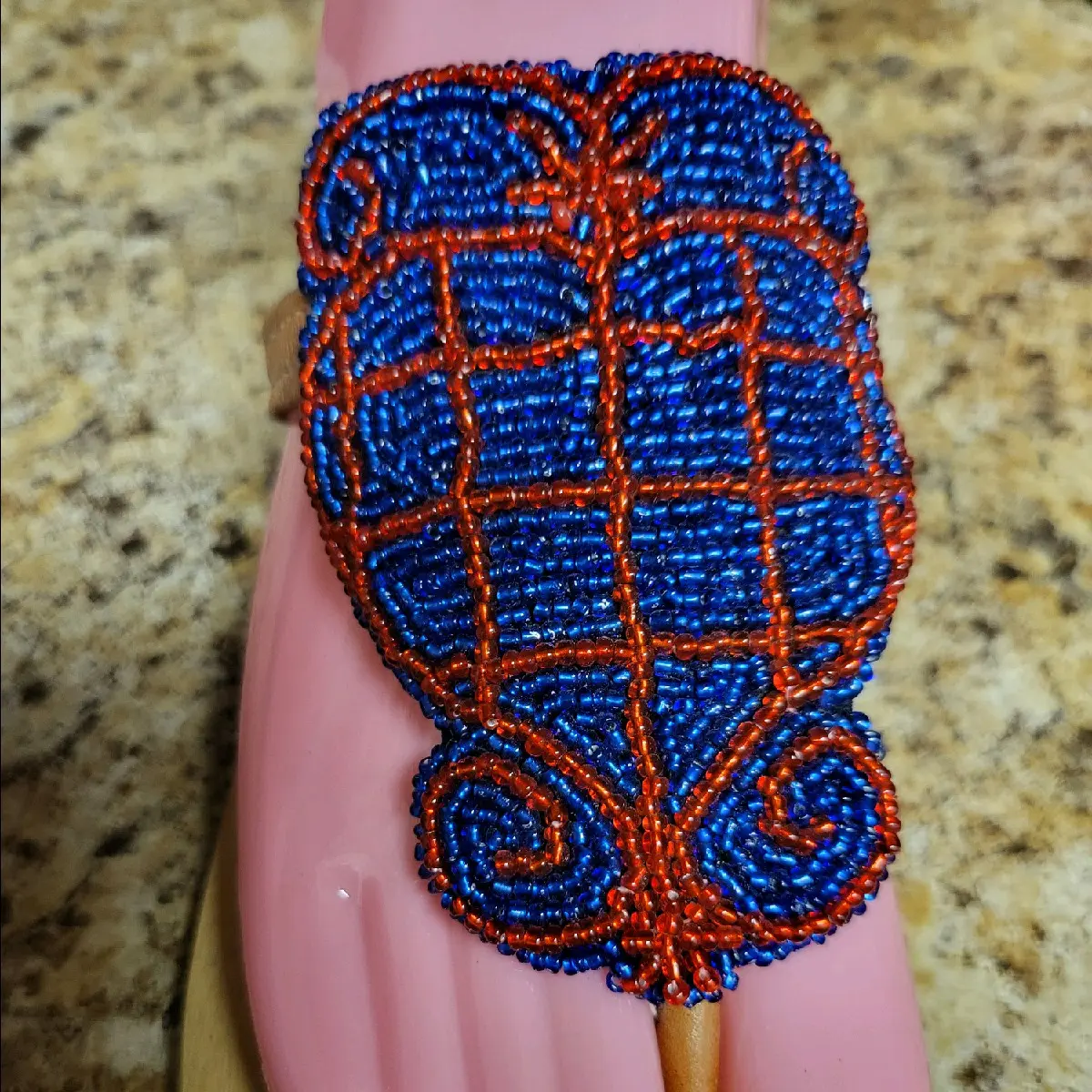 handmade cultural sandals vèvè Dantor Women