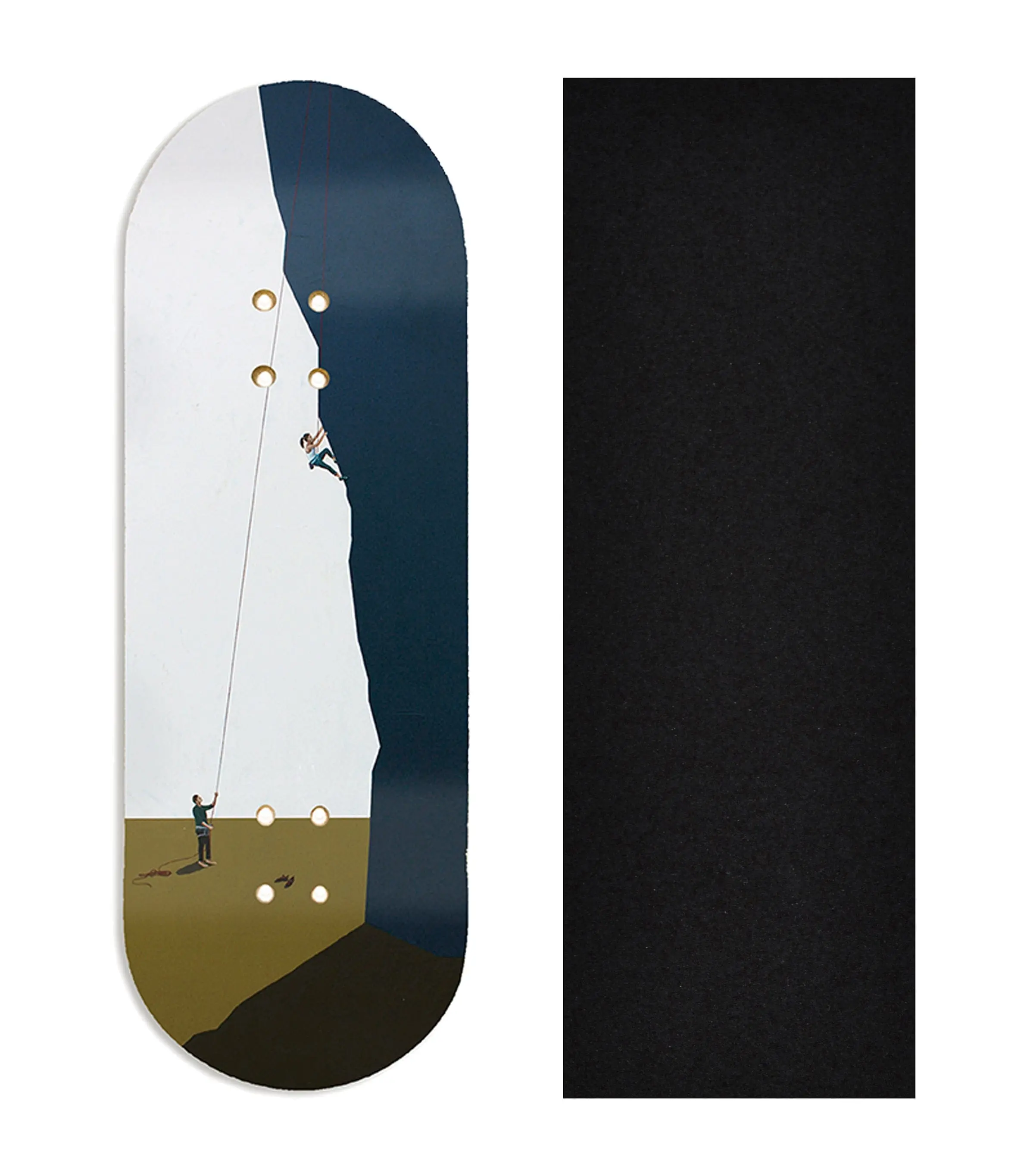 Heat Transfer Graphic Wooden Fingerboard Deck, Samual Walker - Entry #80