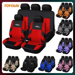 Universal car seat covers for all seasons, breathable fabric, easy installation, suitable for most SUVs, cars, trucks, vans, car interior accessories essentials