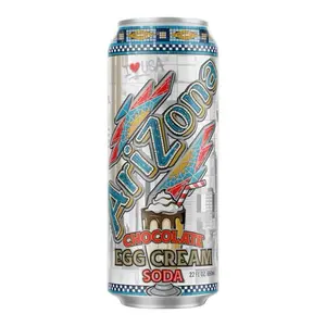 Arizona Chocolate Egg Cream Soda - 1 Tall Can 22 FL Oz