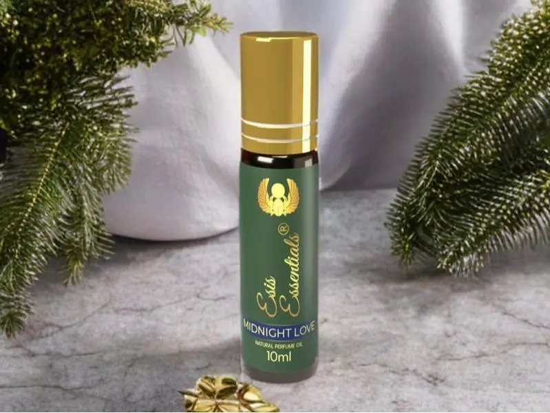 Egyptian Midnight Love Pure Natural Perfume Oil, 10ml Egypt Concentrated Perfume Oil, Authentic Egyptian Essential Oils and Perfumes