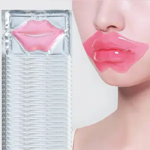 20 pieces (5g per piece) Collagen Crystal Lip Mask, Can Deeply Moisturize Dry Lips, Smooth Fine Lines, Restores Hydrated Radiance to Lips