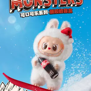 THE MONSTERS Coca-Cola Series Vinyl Face Blind Box Keychain Collectible