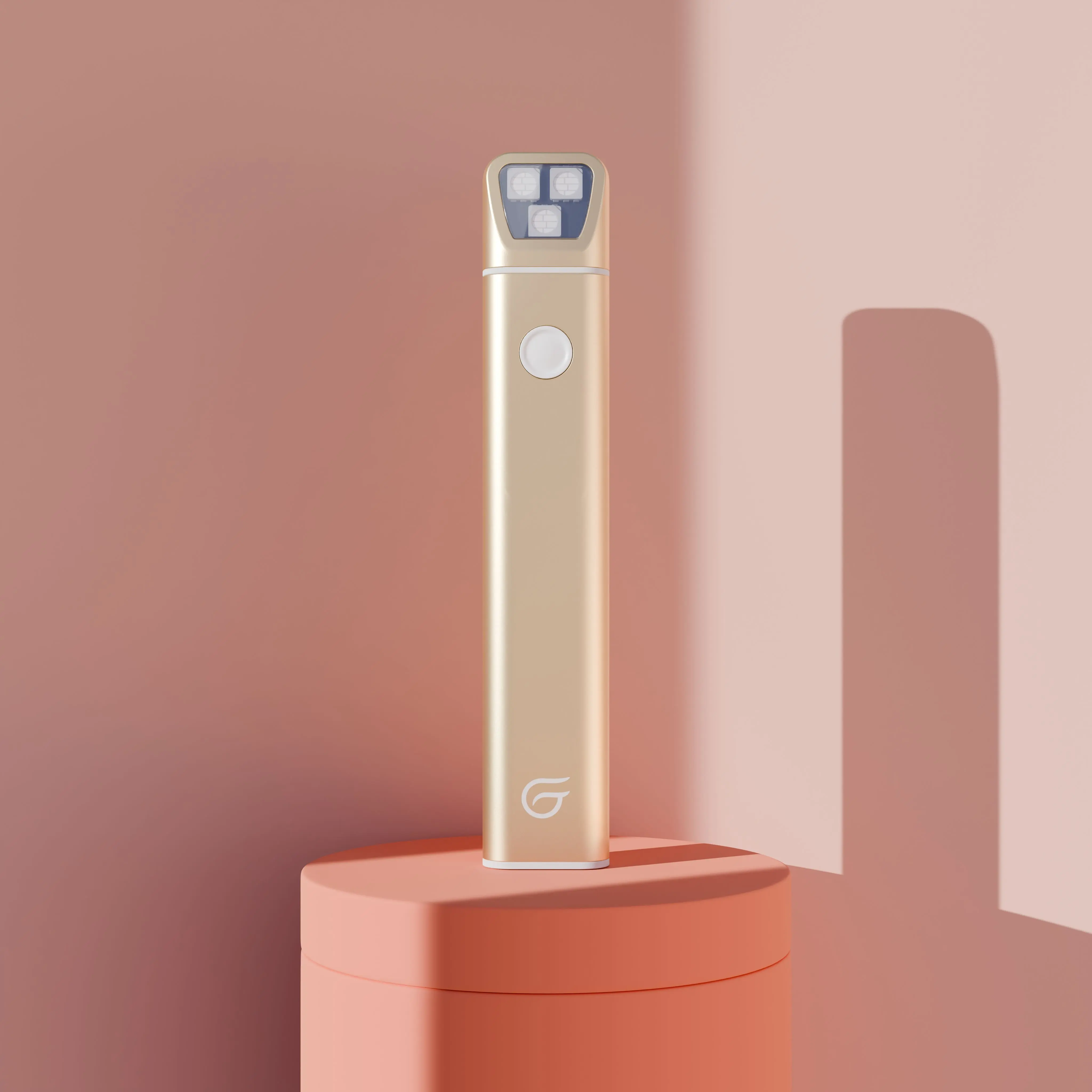 Groomie Acne Wand - Clear Skin Fast with FDA-Cleared Blue & Red Light - Reduces Breakouts, Inflammation & Heals Skin in Just 3 Minutes! Comfort Facial