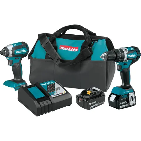 Makita (XT269M-R) 18V LXT® Brushless 2 Pc. Combo Kit (4.0Ah) (Factory Reconditioned)