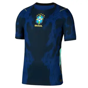 [April Stock Up] 2026 Brazil Away Kit Soccer Jersey, Unisex Soccer Jersey For Couple Matching, Vintage Streetwear Soccer Jersey, Perfect Gifts, Sports Top, Gym Athletic Clothes, soccer jerseys, soccer parka, Retro Green Soccer Jersey,  Home Soccer Jersey.