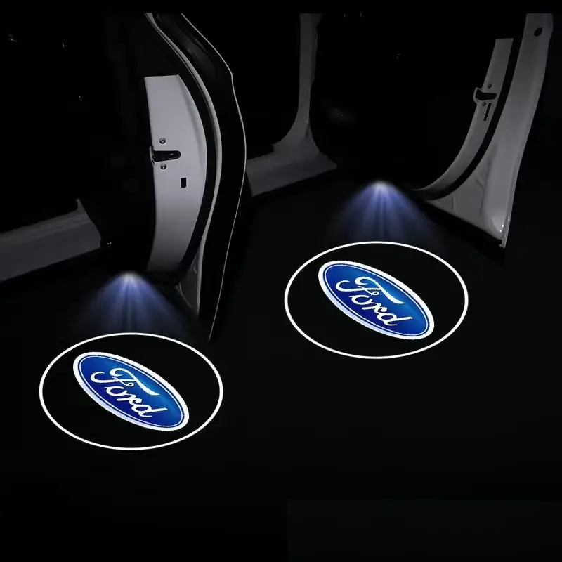 2pcs for Ford Mondeo Winning Welcome Light Max Special Welcome Light Door Projection Laser Atmosphere Light Modification Springtok Car Accessories