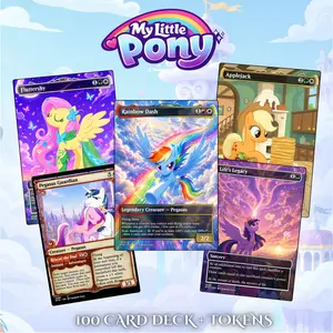 Magic of Friendship Commander Proxy Deck (100 Cards + Tokens)