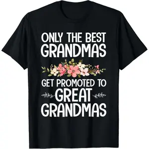 Best Great Grandma Art for Grandma Women Great Grandmother T-Shirt