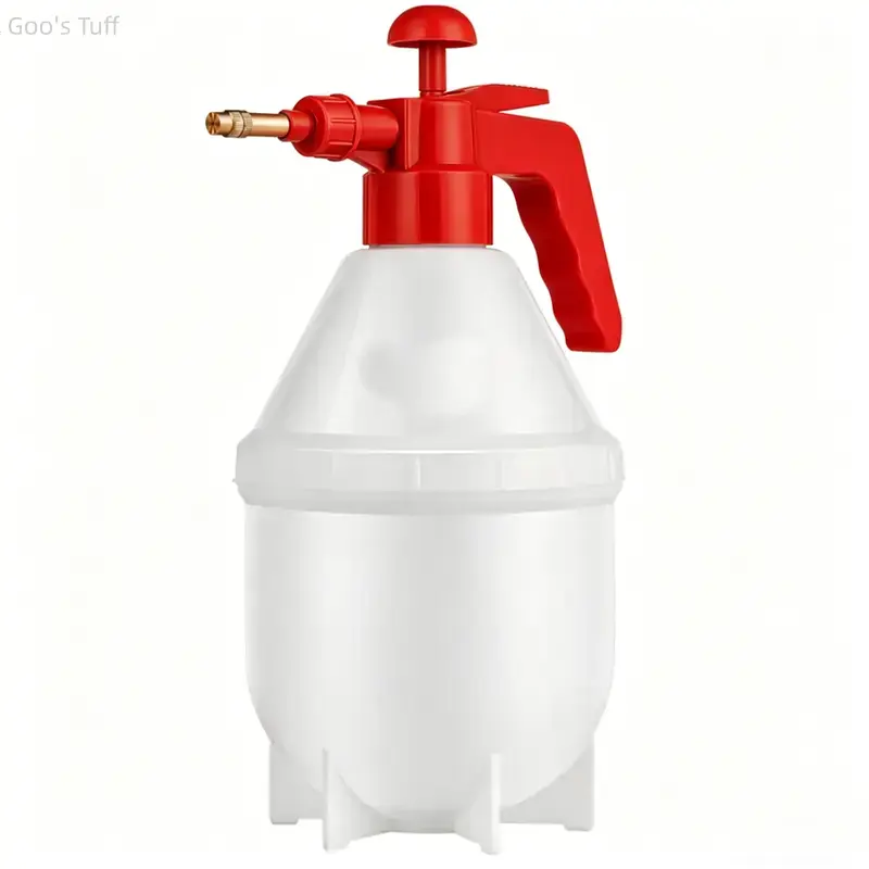 Handheld Pressure Pump Garden Sprayer, 0.2Gal-0.4Gal Mini Portable Manual Sprayer with Adjustable Nozzle for Lawn Care, Backyard Gardening