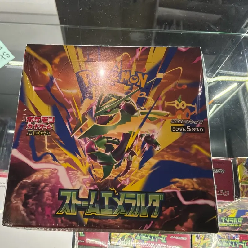 Mega Storm Emeralda Japanese Booster Box 30 packs Sealed
