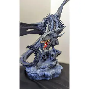 Game of Thrones Viserion Dragon 3D Resin Printed Sculpture Statue Figure