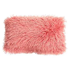South Street Loft Faux Mongolian Fur Lumbar Pillow