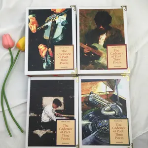 The Cadence of Part-Time Poets Hardcover Fanfic Book Set by motswolo | MaraudersEra Romance Book | Wolfstar| Remus & Sirius| Dark Academia