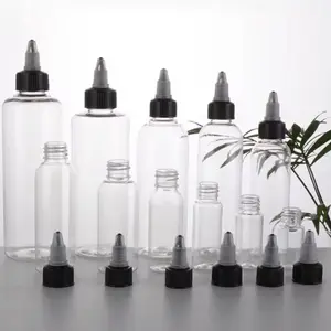 2 oz Plastic Squeeze Bottles pack of 20