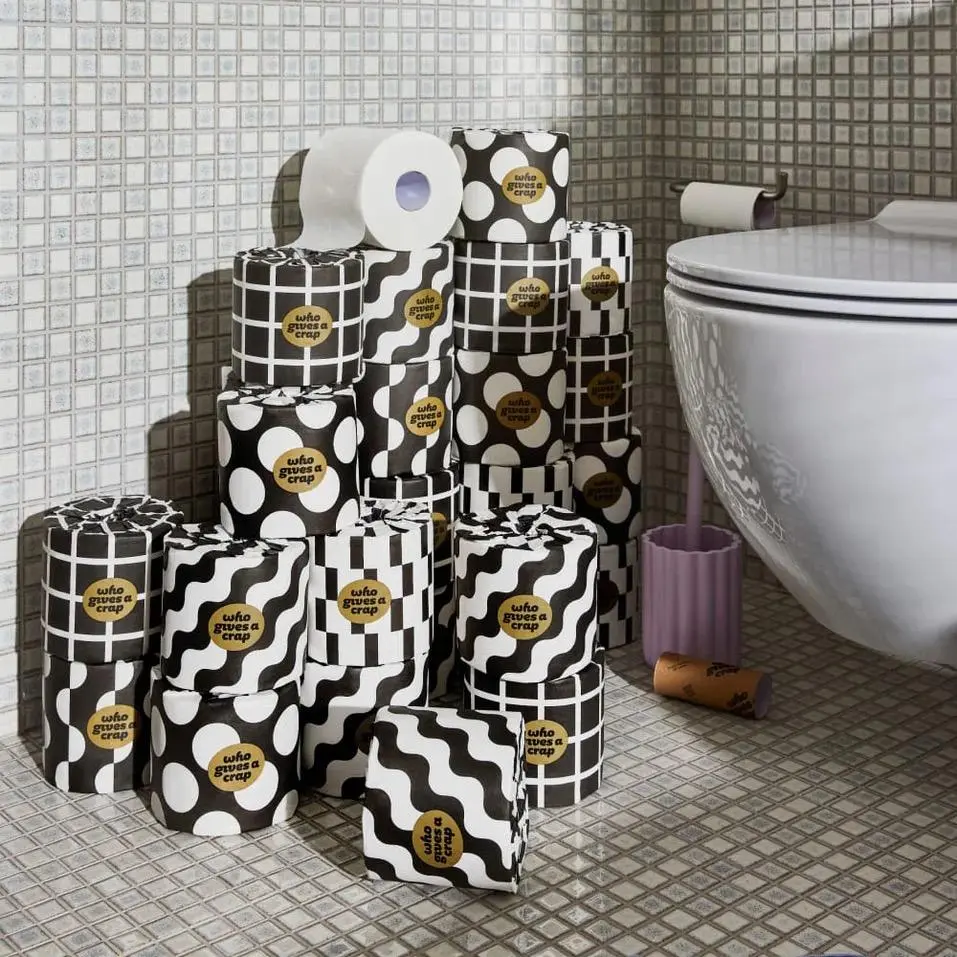 Who Gives A Crap Single Roll Biodegradable Bamboo Toilet Paper