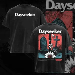 DaySeeker Band T-shirts, metal band shirt, rock tour t-shirt, alternative band merch, trending t-shirt, 90s graphic tee, vintage graphic tee, grunge aesthetic shirt, classic rock merch