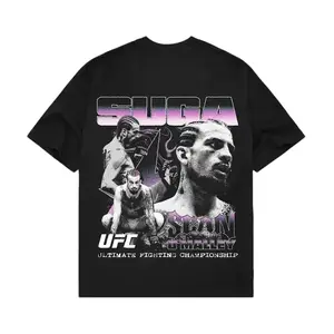 Sean O'Malley Graphic Tee, Sugar Sean Vintage UFC, MMA Graphic Tee, UFC MMA Shirt, Gym Wear, Gift for Fighters, Sports Apparel, Full Size Full Color.