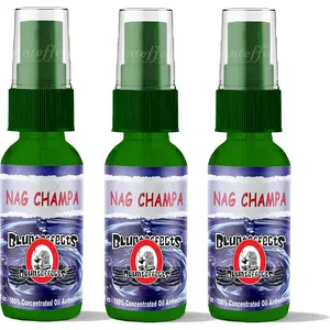 Blunteffects Blunt Effects 100% concentrated Air Freshener Car/Home Oder Neutralizing Spray (3 Pack) [Choose The Scent] (Nag Champa)