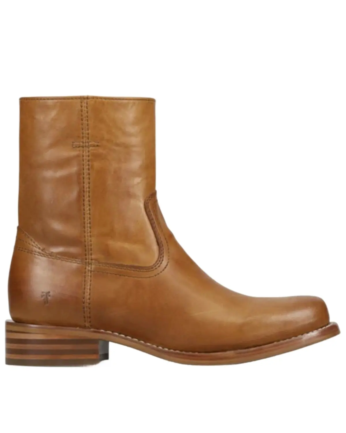 Frye Men's Men'S Campus Inside Zip Ankle Boot Round Toe - Fr41887-Sadd