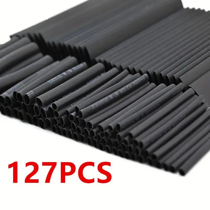 Waterproof Heat Shrink Tube Sleeving Kit, Heat Shrink Tube Sleeve for Electrical Connections & Cable Wrapping, 2:1 Shrinkage Ratio Heat Shrink Tube, Welding Accessories