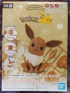 Bandai Hobby Pokemon: Eevee Bandai Model Kit, Multicolor 04