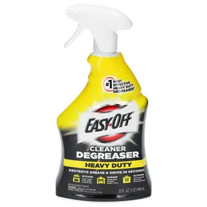 Easy-Off Heavy Duty Cleaner Degreaser 1 qt - 6 Pack