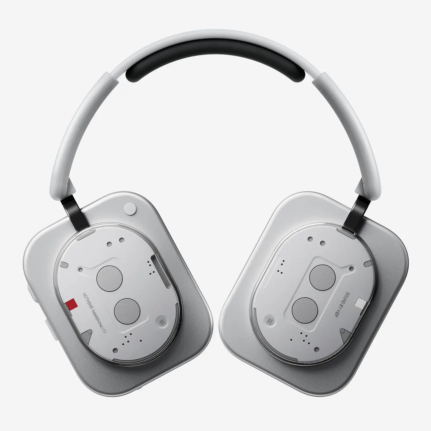 Nothing Headphone 1 Over-Ear Bluetooth Wireless Stereo Headphones - Charli XCX Same Style, Hybrid ANC, 6 Mics, Dynamic Spatial Audio with Headtracking, KEF Hi-Fi Tuning, 80H Playtime, Button Control, Dual Connection, Batteries, Roller