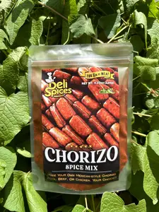 "Chorizo Spice Mix - Seasoning for 6 lbs of Authentic Mexican Chorizo" Flavor Powder chilli