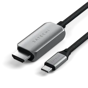 Satechi USB C to HDMI 2.1 8K Cable, with 8K @ 60Hz and 4K @ 120Hz, Type C to HDMI Cable, Thunderbolt 3/4 Compatible for MacBook Air/Pro/Neo, iPad Air/Pro, iPhone 17 and More (6.5 ft/2m)