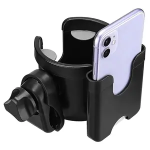 Universal Cup Holder, Adjustable Drink Holder with Phone Holder for ,  Walker, , Scooter, Gifts for Family Member.