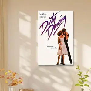 1pc Classic Spicy Dance Poster Spicy Dance Classic Movie Poster Canvas Painting Modern Home Living Room Bedroom Bathroom Office Decoration Wall Art Gift