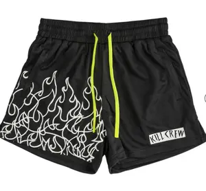 MUAY THAI FLAME SHORTS (MID THIGH CUT)