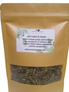 Arthritis Herbal Tea - Natural Pain Relieving Beverage - Taffy Organic Matcha Powder