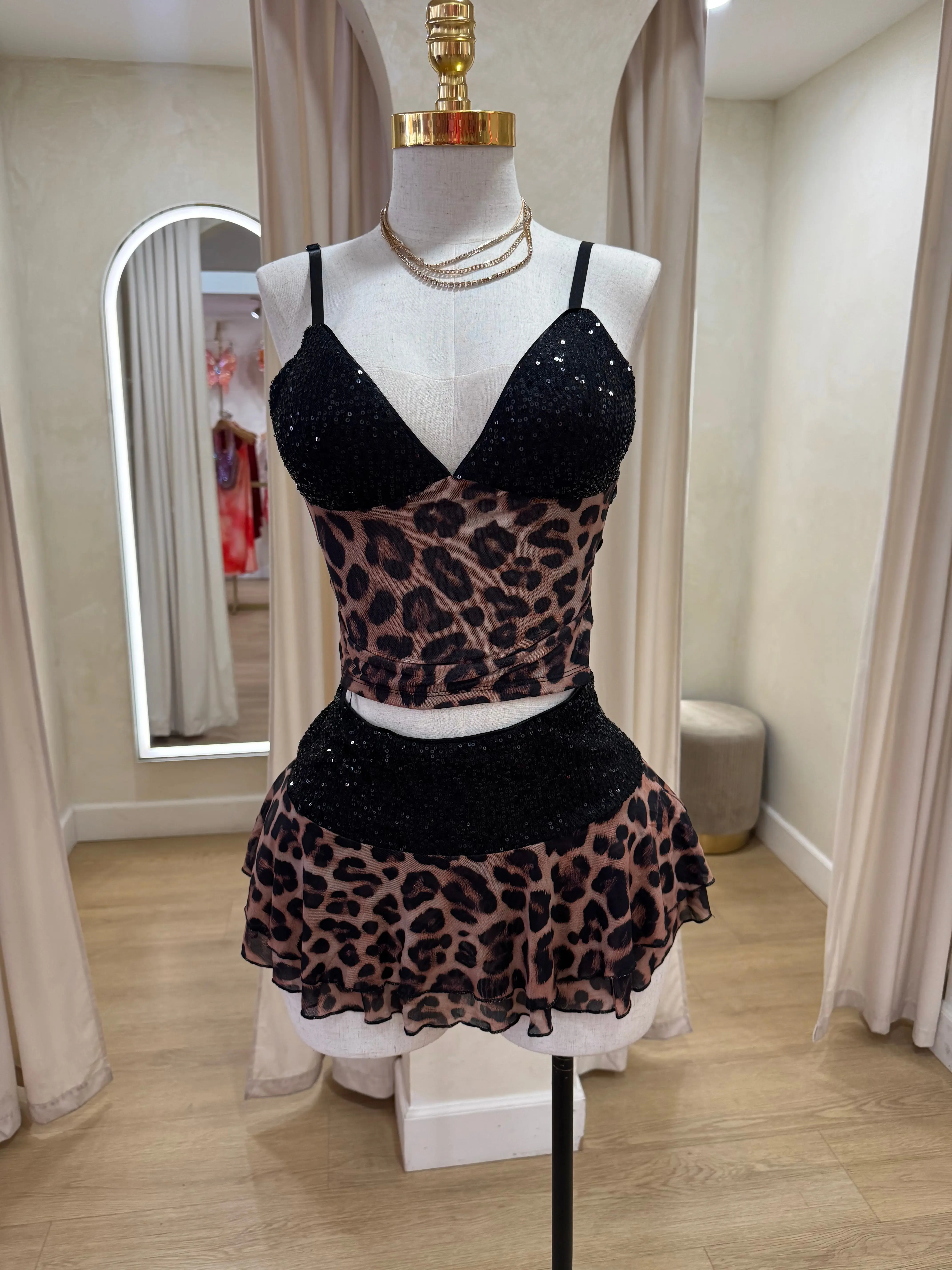 Sequin Cheetah Set