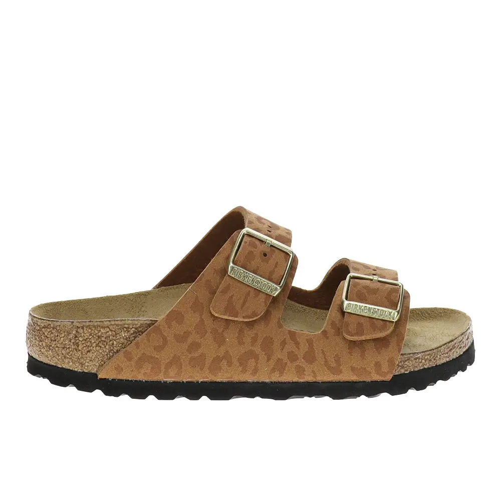 BIRKENSTOCK Womens Arizona Birkibuc Casual Sandals Casual - Brown