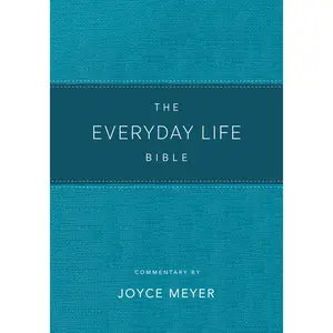 The Everyday Life Bible Teal LeatherLuxe® by Joyce Meyer [Hardcover Book]