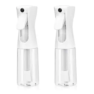 2pcs Continuous Spray Bottle - Ultra Fine Spray bottle, Handheld Sprayer Bottle for Hairstyling, Cleaning, Plants, Pets, Salons & More(200ml)