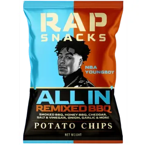 Rap Snacks NBA Youngboy | All In Remixed BBQ Chips 2oz Bag