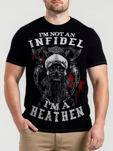 Men's Viking Pagan Heathen Graphic T-Shirt - Bold