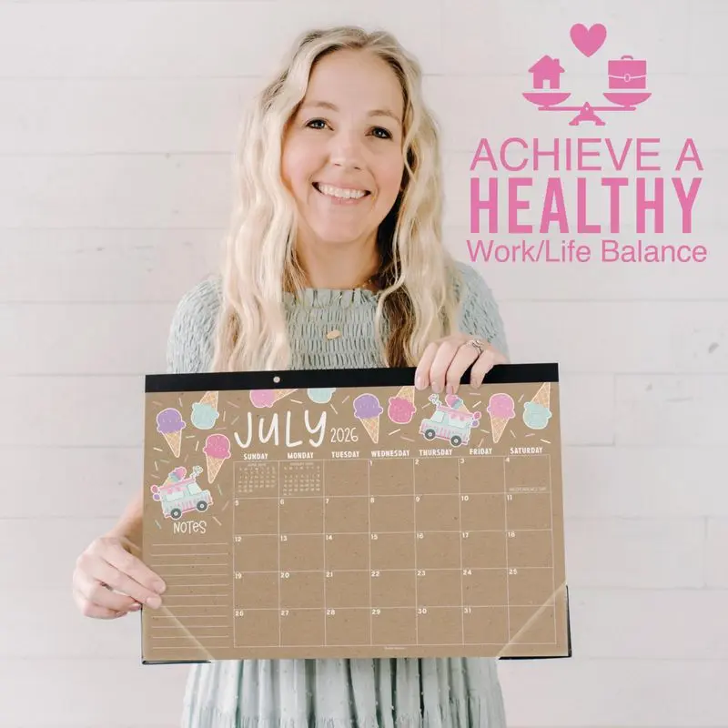 Doodle Kraft 1 Desk Calendar