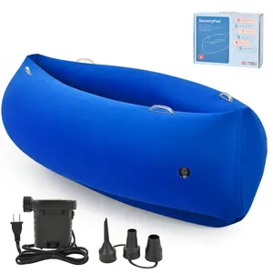 Outdoorfun OUTREE 60-Inch Sensory Chair for 3+Years Old with Electric Air Pump and Inflatable Pod - Perfect Sensory Toys for Children with AUT