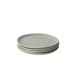 Fable Dessert Plates in Beachgrass Green Fable Dessert Plates in Beachgrass Green
