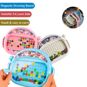 Magnetic Drawing Board for Kids Educational Doodle Toy with Pen Early Learning Toy for Fine Motor Skills Ages 3-6
