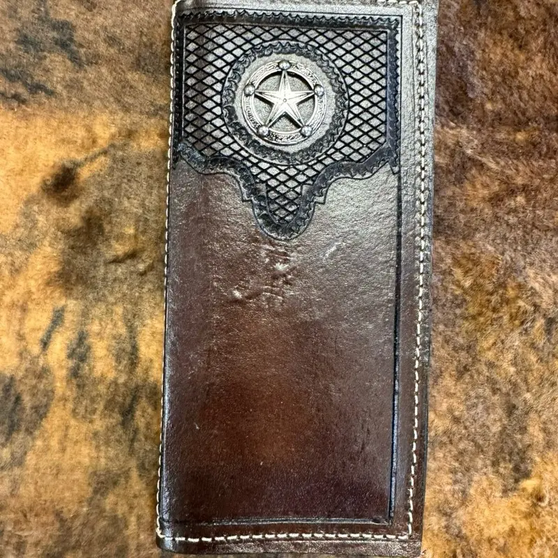 Cartera tejana café