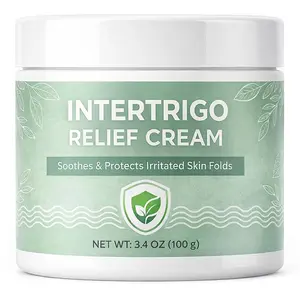 Intertrigo Cream – Skin Fold Barrier Cream for Moisture & Friction Protection, Helps Support Skin Comfort, Fast-Drying Non-Greasy Formula for Friction-Prone Areas, 3.4 oz (100 g)